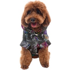 Wing On Abstract Delta Dog Coat by kaleidomarblingart