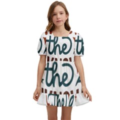 Converted 658874a40f807-removebg-preview (1) (2) (1) (1) (1) Kids  Short Sleeve Dolly Dress by zenithprint