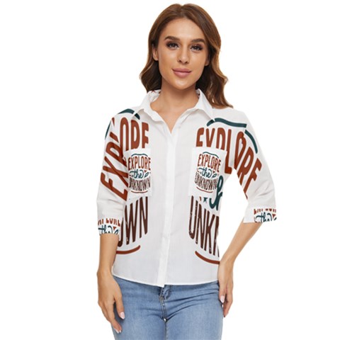 Converted 658874a40f807-removebg-preview (1) (2) (1) (1) (1) Women s Quarter Sleeve Pocket Shirt by zenithprint