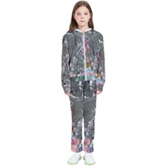 Wing On Abstract Delta Kids  Tracksuit by kaleidomarblingart