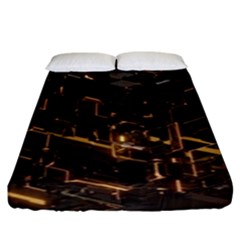 Cube Forma Glow 3d Volume Fitted Sheet (king Size)