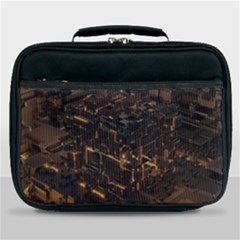 Cube Forma Glow 3d Volume Lunch Bag by Bedest