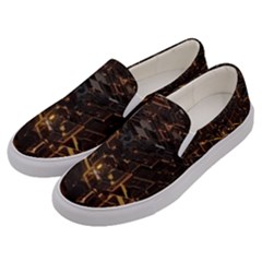 Cube Forma Glow 3d Volume Men s Canvas Slip Ons by Bedest