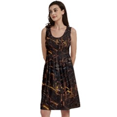 Cube Forma Glow 3d Volume Classic Skater Dress by Bedest