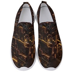 Cube Forma Glow 3d Volume Men s Slip On Sneakers by Bedest