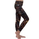 Cube Forma Glow 3d Volume Kids  Lightweight Velour Classic Yoga Leggings View3