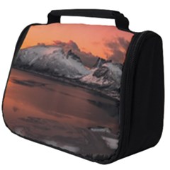 Surreal Mountain Landscape Lake Full Print Travel Pouch (big) by Bedest