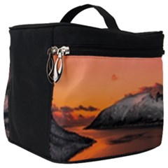 Surreal Mountain Landscape Lake Make Up Travel Bag (big) by Bedest