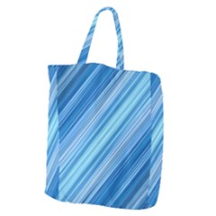 Ambience In Blue Giant Grocery Tote by bruzer