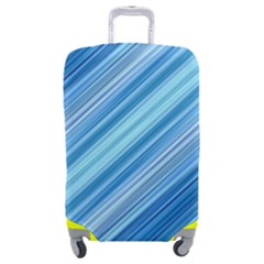 Ambience In Blue Luggage Cover (medium) by bruzer