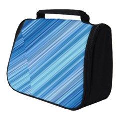 Ambience In Blue Full Print Travel Pouch (small) by bruzer