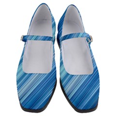 Ambience In Blue Women s Mary Jane Shoes by bruzer