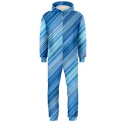 Ambience In Blue Hooded Jumpsuit (men) by bruzer