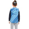 Ambience in Blue Kids  Hooded Puffer Vest View2