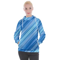 Ambience In Blue Women s Hooded Pullover by bruzer