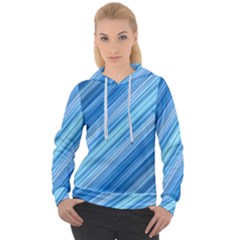 Ambience In Blue Women s Overhead Hoodie by bruzer