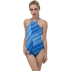 Ambience In Blue Go With The Flow One Piece Swimsuit