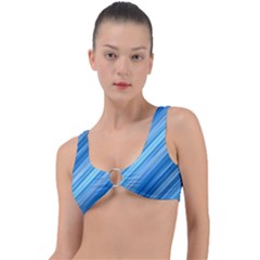 Ambience In Blue Ring Detail Bikini Top by bruzer