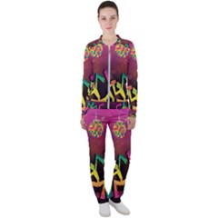 Dancing Colorful Disco Casual Jacket And Pants Set by Bajindul