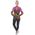 Dancing Colorful Disco Casual Zip Up Jacket View2