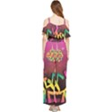 Dancing Colorful Disco Draped Sleeveless Chiffon Jumpsuit View2