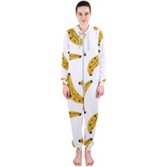 Banana Fruit Yellow Summer Hooded Jumpsuit (ladies)