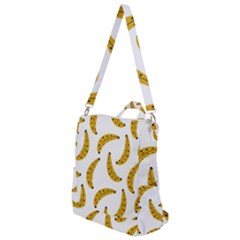 Banana Fruit Yellow Summer Crossbody Backpack by Mariart