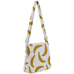 Banana Fruit Yellow Summer Zipper Messenger Bag by Mariart