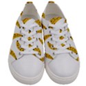 Banana Fruit Yellow Summer Women s Low Top Canvas Sneakers View1