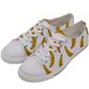 Banana Fruit Yellow Summer Women s Low Top Canvas Sneakers View2