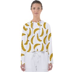 Banana Fruit Yellow Summer Women s Slouchy Sweat