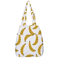 Banana Fruit Yellow Summer Center Zip Backpack by Mariart