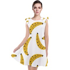 Banana Fruit Yellow Summer Tie Up Tunic Dress