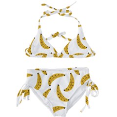 Banana Fruit Yellow Summer Kids  Classic Bikini Set by Mariart