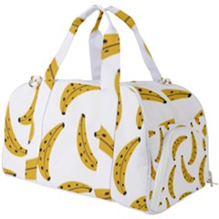 Banana Fruit Yellow Summer Burner Gym Duffel Bag by Mariart