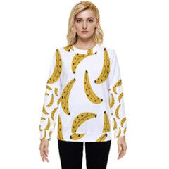 Banana Fruit Yellow Summer Hidden Pocket Sweatshirt