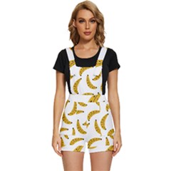 Banana Fruit Yellow Summer Short Overalls