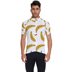 Banana Fruit Yellow Summer Men s Short Sleeve Cycling Jersey by Mariart