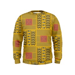 Digital Paper African Tribal Kids  Sweatshirt