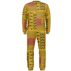 Digital Paper African Tribal Onepiece Jumpsuit (men)