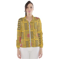 Digital Paper African Tribal Women s Windbreaker