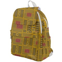 Digital Paper African Tribal Top Flap Backpack