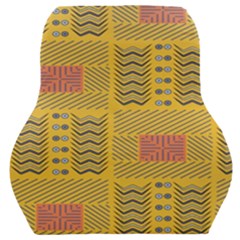 Digital Paper African Tribal Car Seat Back Cushion 