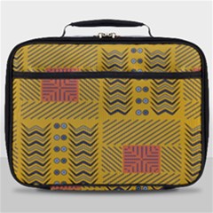 Digital Paper African Tribal Full Print Lunch Bag