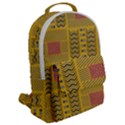 Digital Paper African Tribal Flap Pocket Backpack (Large) View2