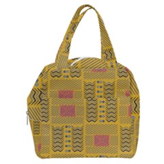 Digital Paper African Tribal Boxy Hand Bag