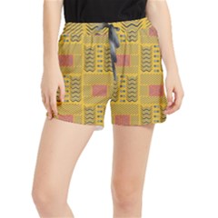 Digital Paper African Tribal Women s Runner Shorts