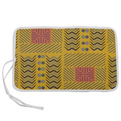 Digital Paper African Tribal Pen Storage Case (m) by HermanTelo