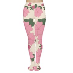 Floral Vintage Flowers Tights