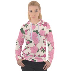 Floral Vintage Flowers Women s Overhead Hoodie